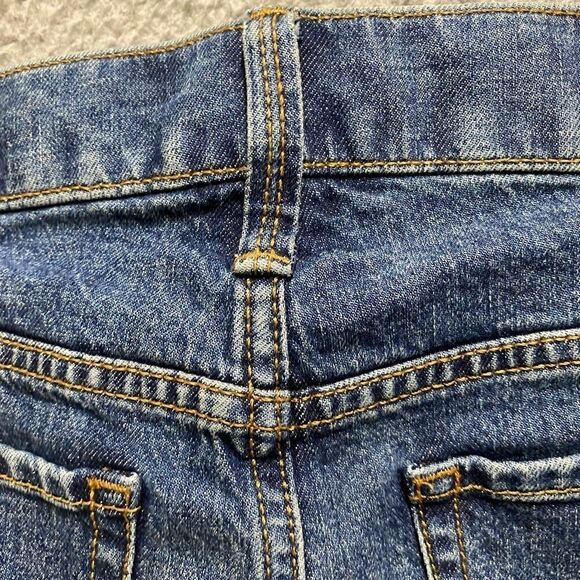 Isabel Maternity Shorts Womens Size 4 Blue Midi Jeans Denim - Picture 7 of 12